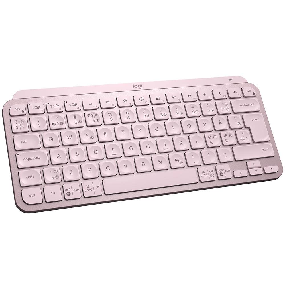 Logitech MX Keys Mini Wireless Keyboard (Rose, 920-010507)