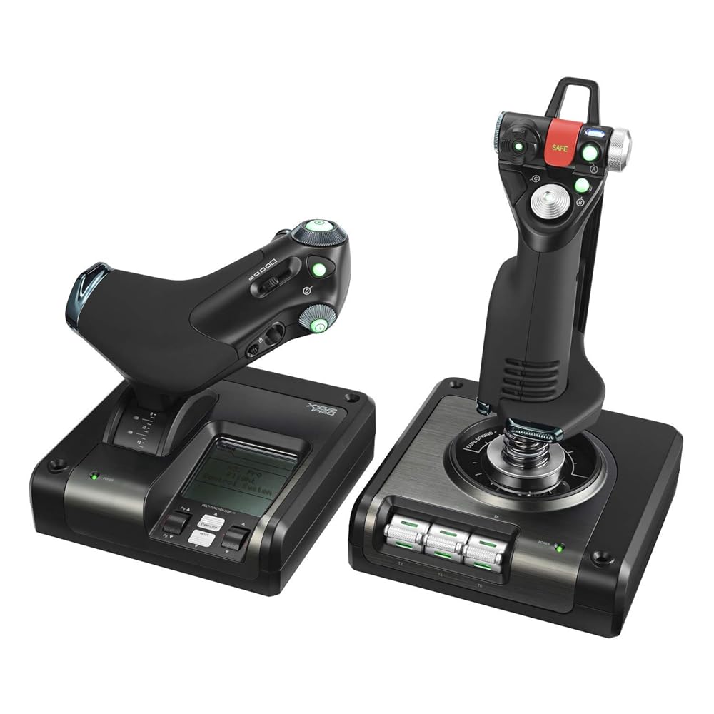 Logitech Saitek X52 Pro Flight Control System (Black)