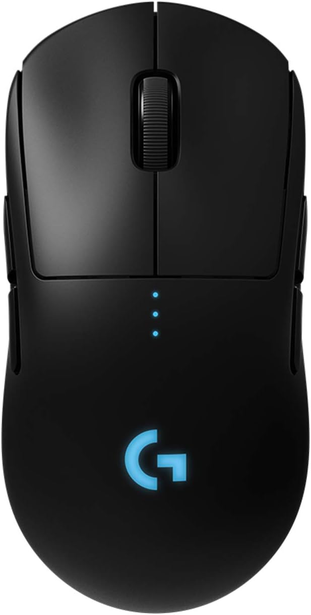 Logitech G PRO Wireless Gaming Mouse (Black, 910-005276)