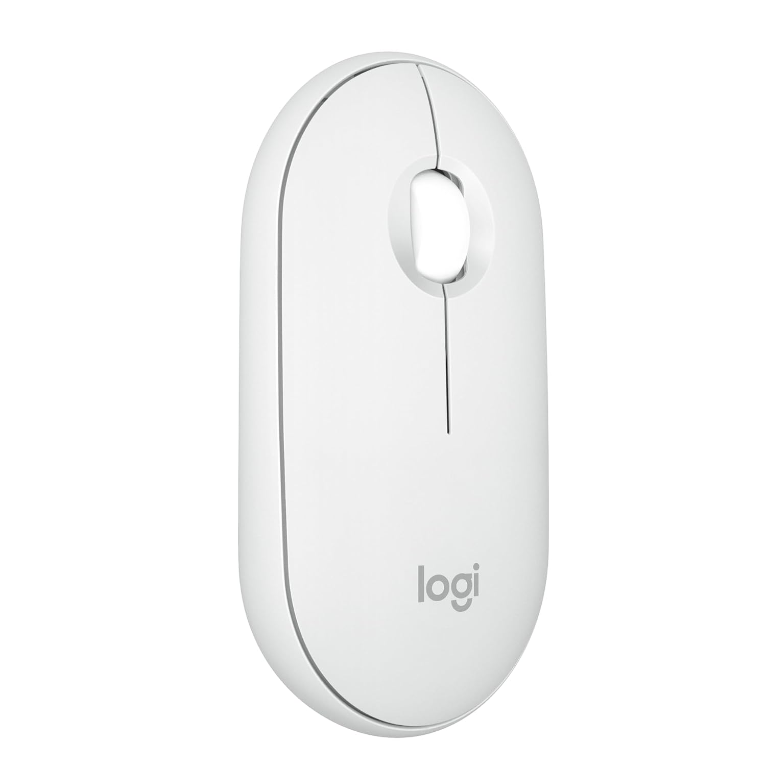 Logitech M350S Pebble 2 Mouse (White, 910-006986)