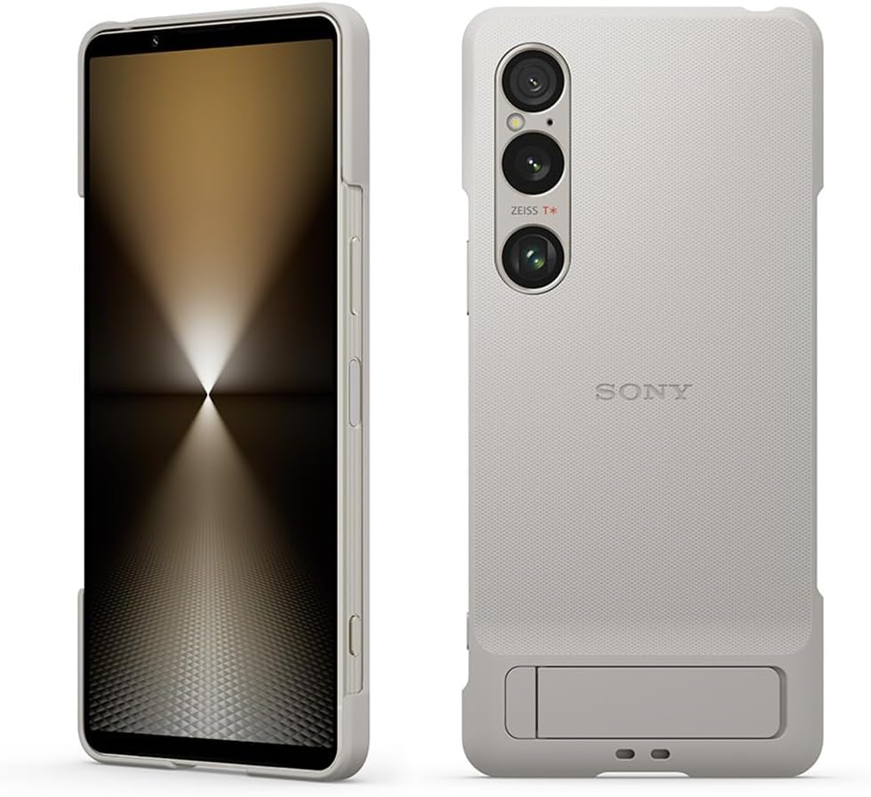 Sony Style Cover with Stand for Xperia 1 VI (XQZ-CBEC) (Platinum Gray)