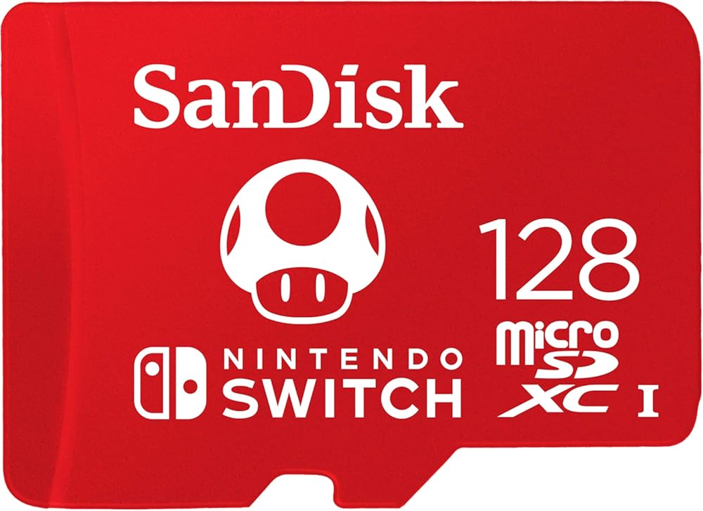 Sandisk UHS-I microSDXC For Nintendo Switch (128GB, SDSQXAO-128G-GN3ZN)