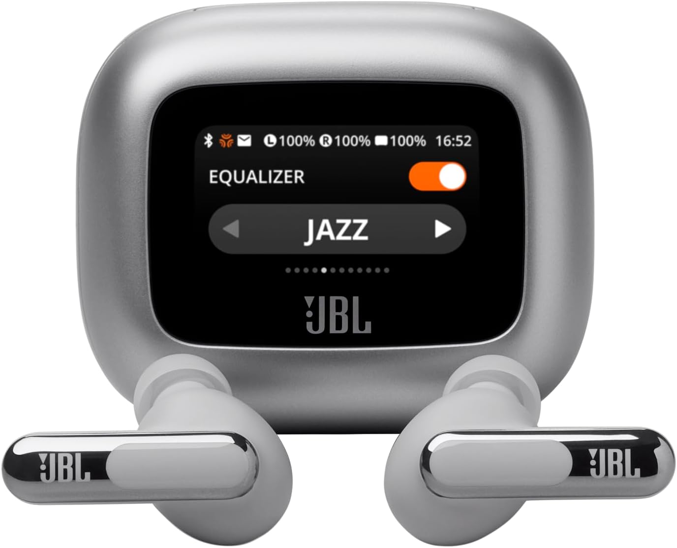 JBL Live Beam 3 True Wireless ANC In-ear Earbuds True Wireless Earbuds (Silver)