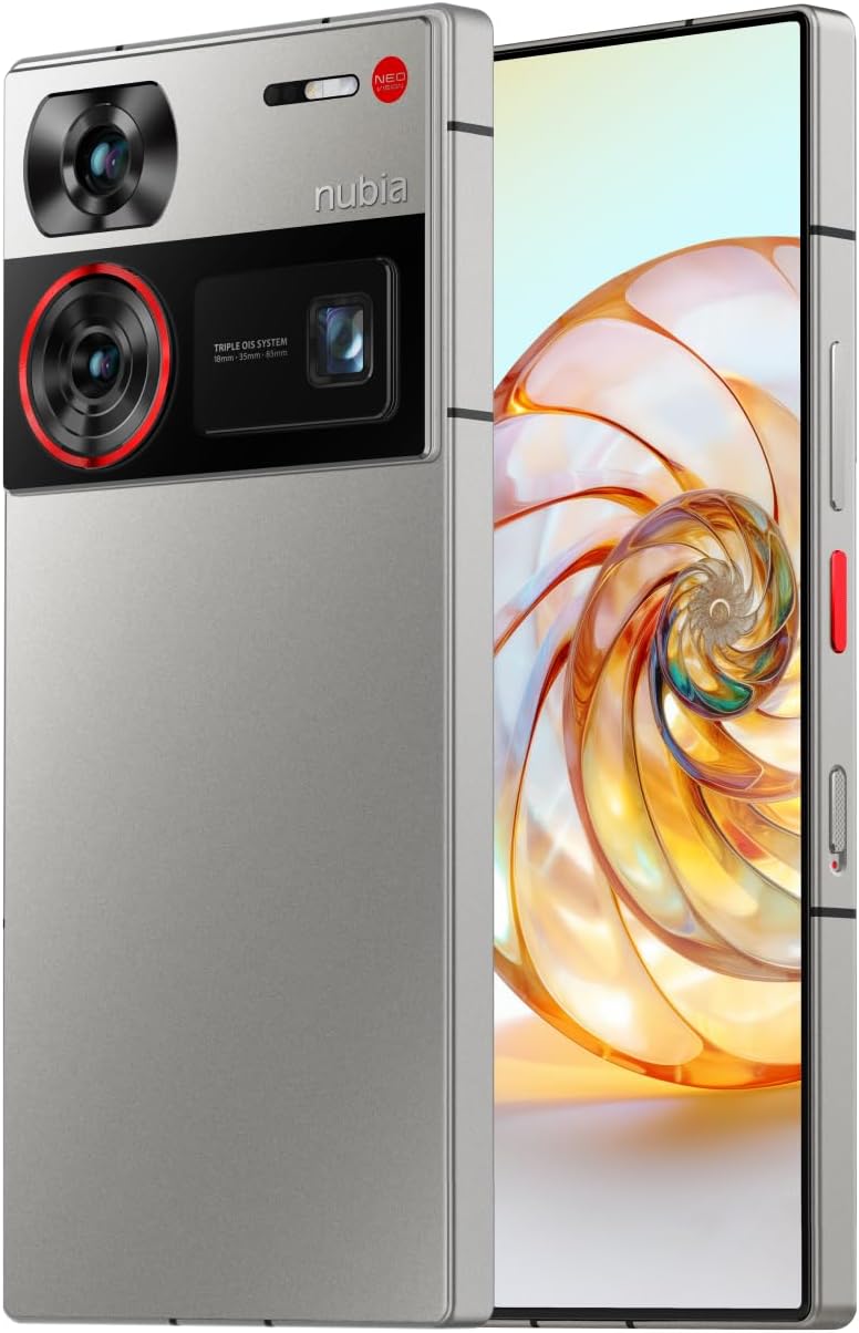 Nubia Z60 Ultra (Global, NX721J) Leading Version (256GB+12GB, Silver)
