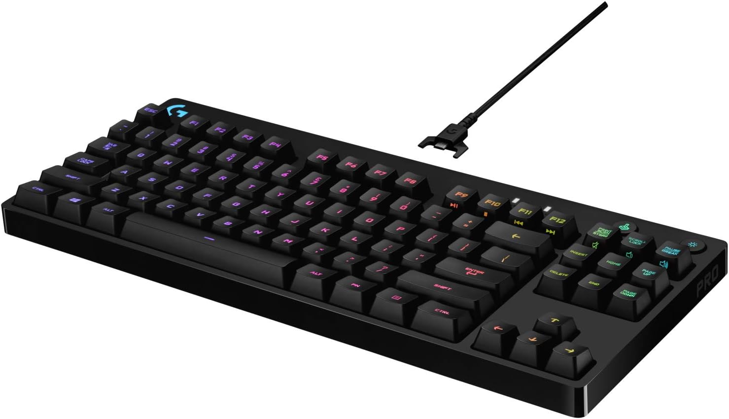 Logitech G PRO Wired Gaming Keyboard (Black, 910-009398)