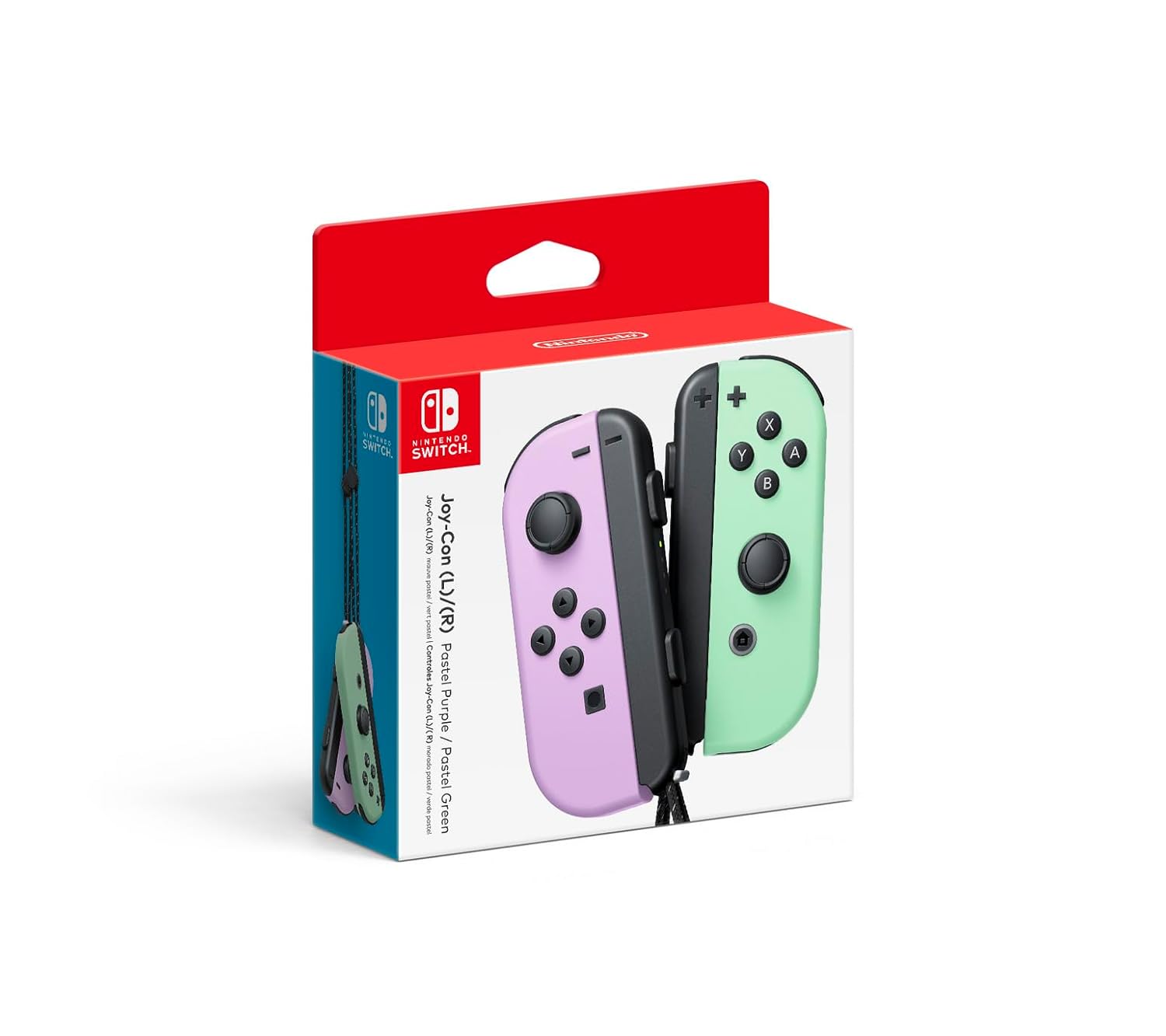 Nintendo Switch Joy-Con L/R (Pastel Purple, Pastel Green)