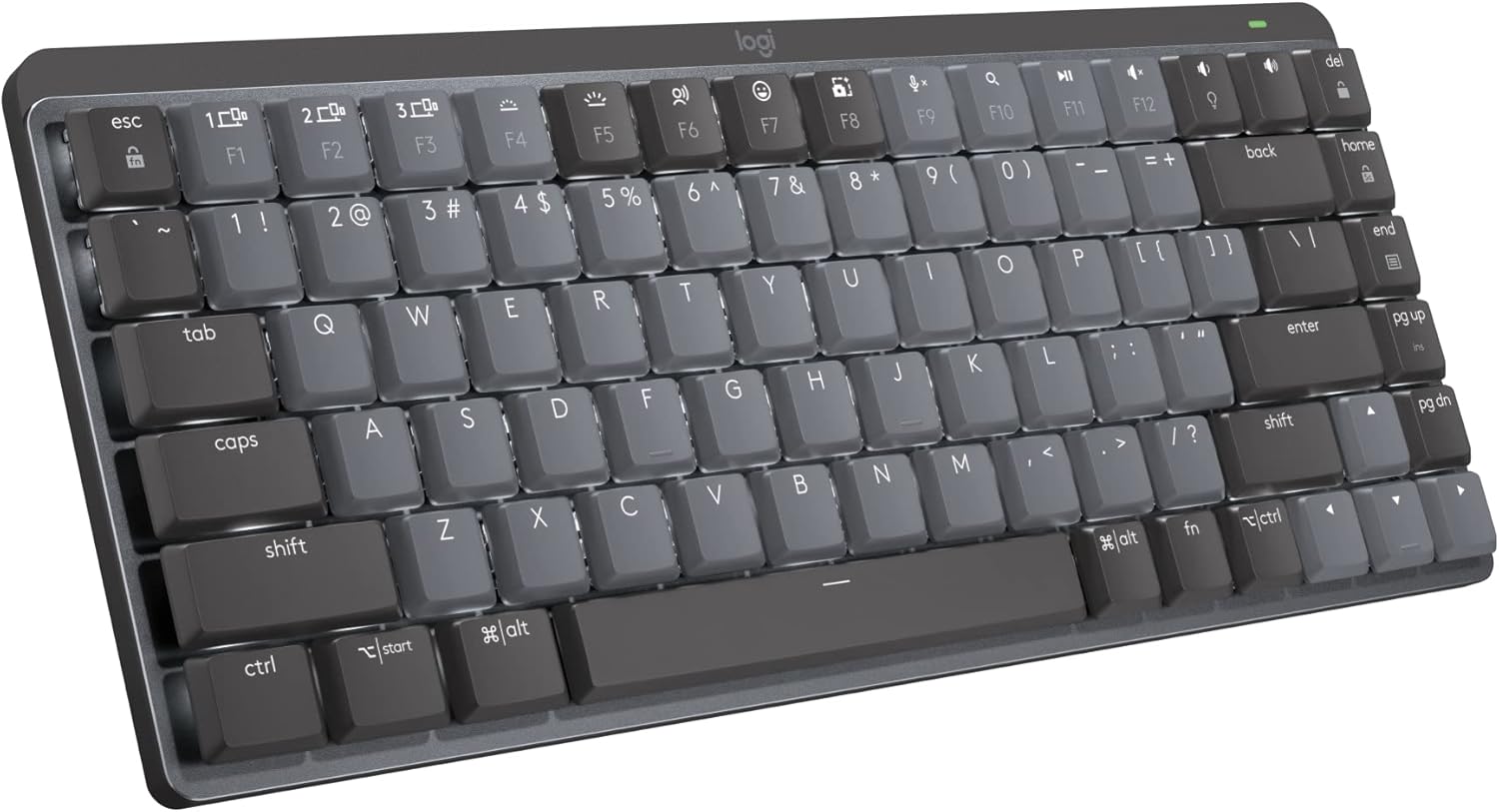Logitech MX Mechanical Mini Wireless Keyboard (Space Grey, 920-010838, For Mac)