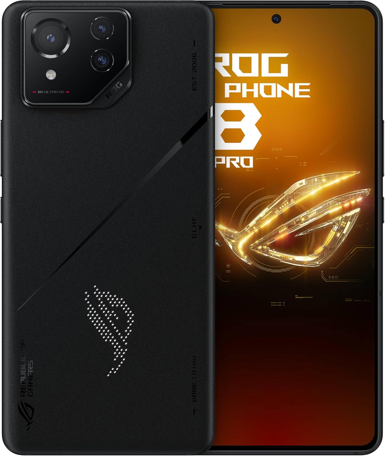 ASUS ROG Phone 8 (AI2401) (Global) (256GB+16GB, Phantom Black)
