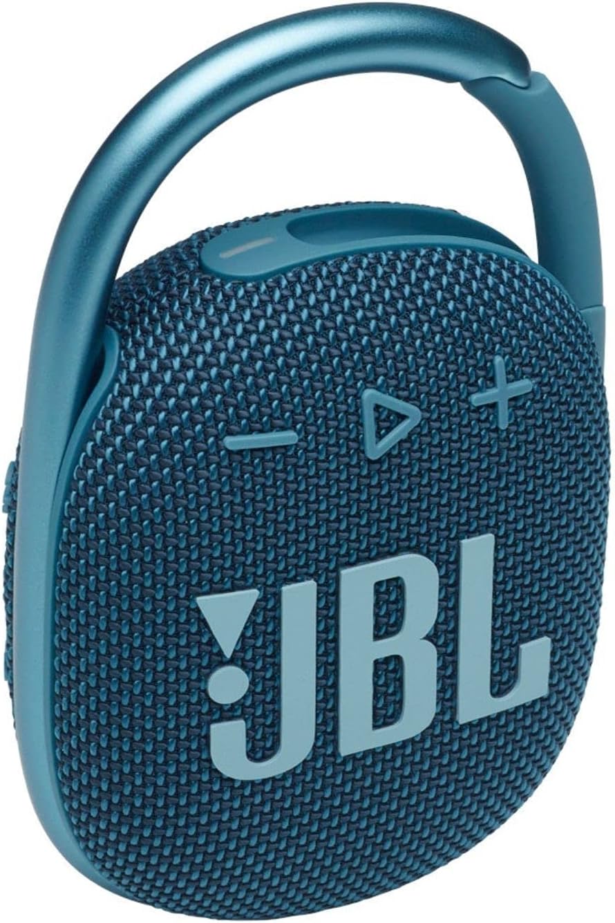 JBL Clip 4 Portable Bluetooth Speaker (Blue)