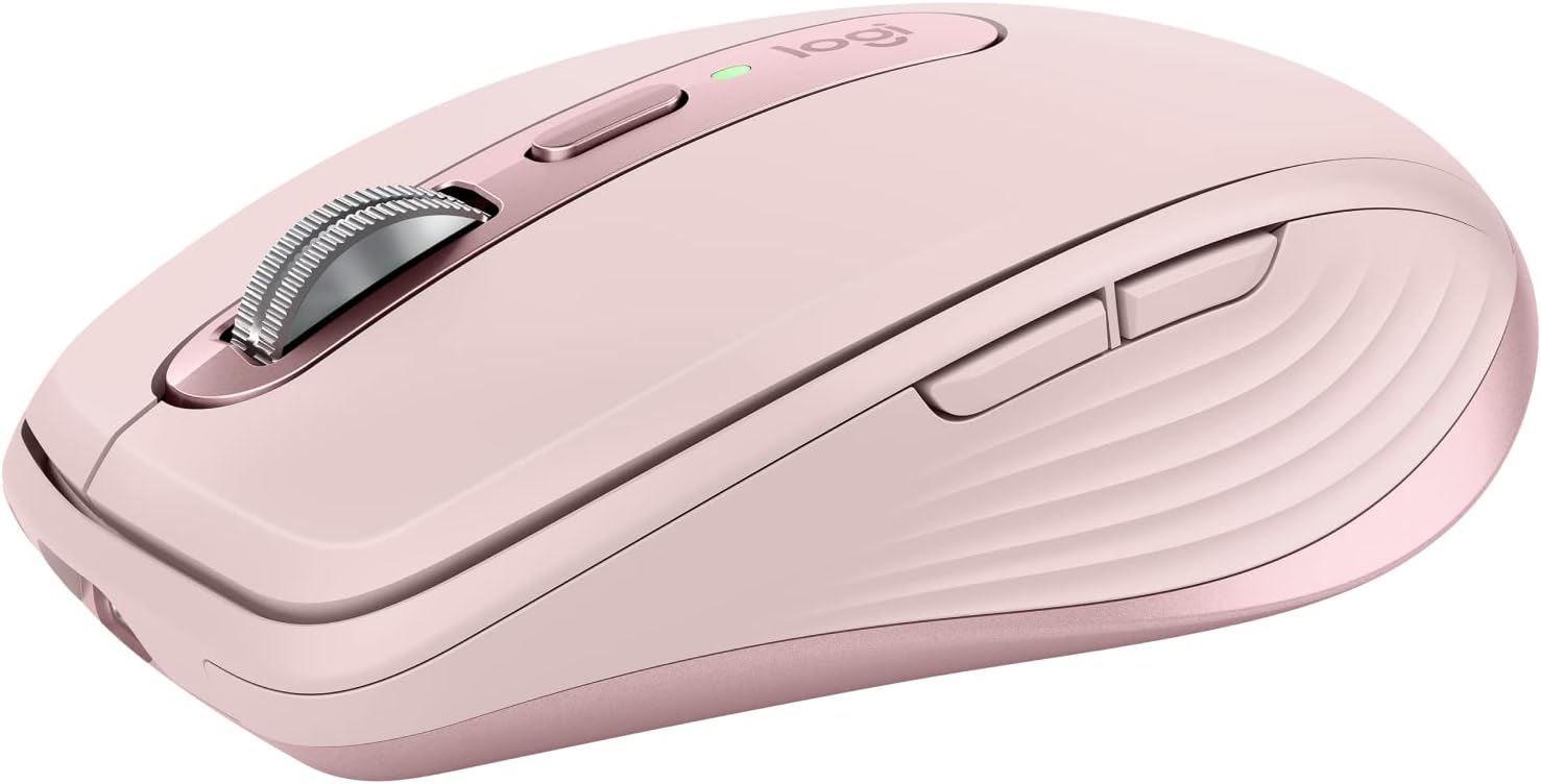 Logitech MX Anywhere 3 Wireless Mouse (Pink)