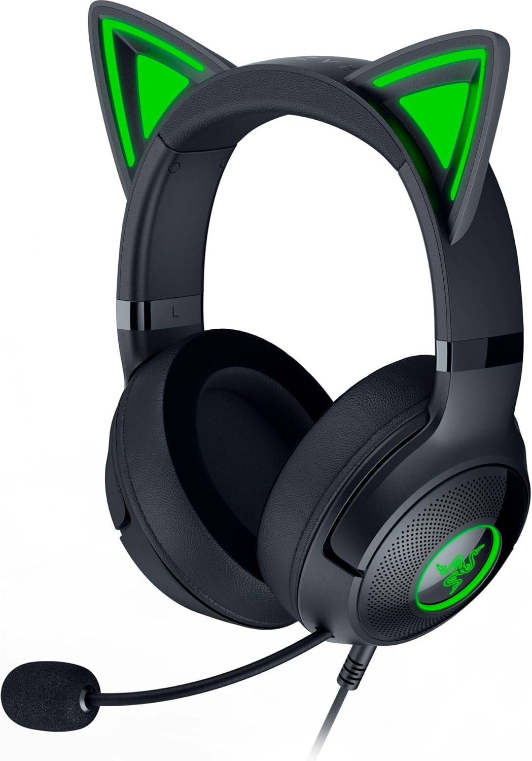 Razer Kraken Kitty V2 Chroma RGB Headphones (Black)