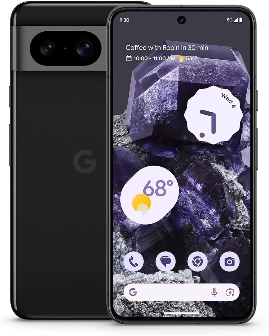 Google Pixel 8 (256GB+8GB, Obsidian)