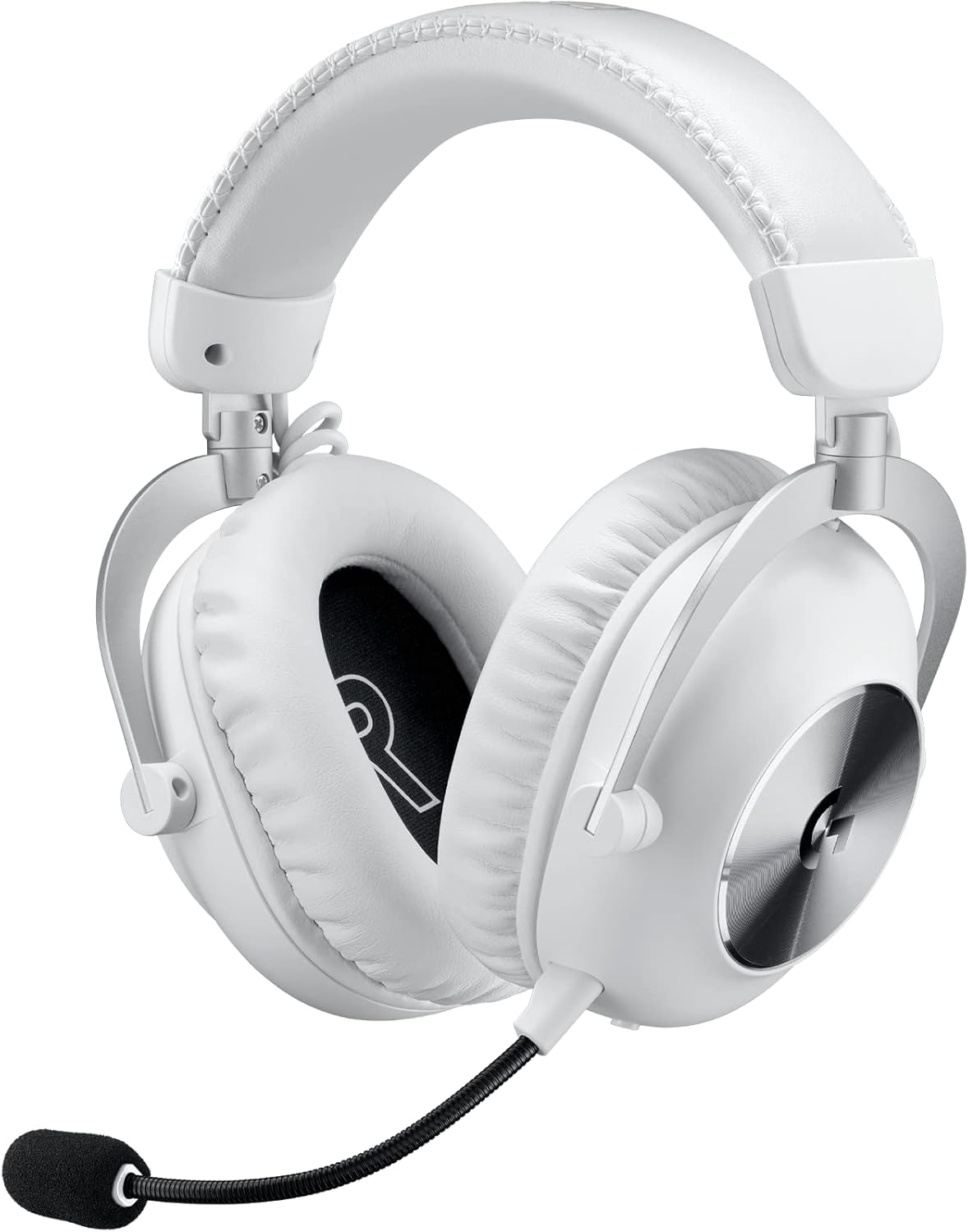 Logitech PRO X 2 Wireless Lightspeed Gaming Headset (White, 981-001270)