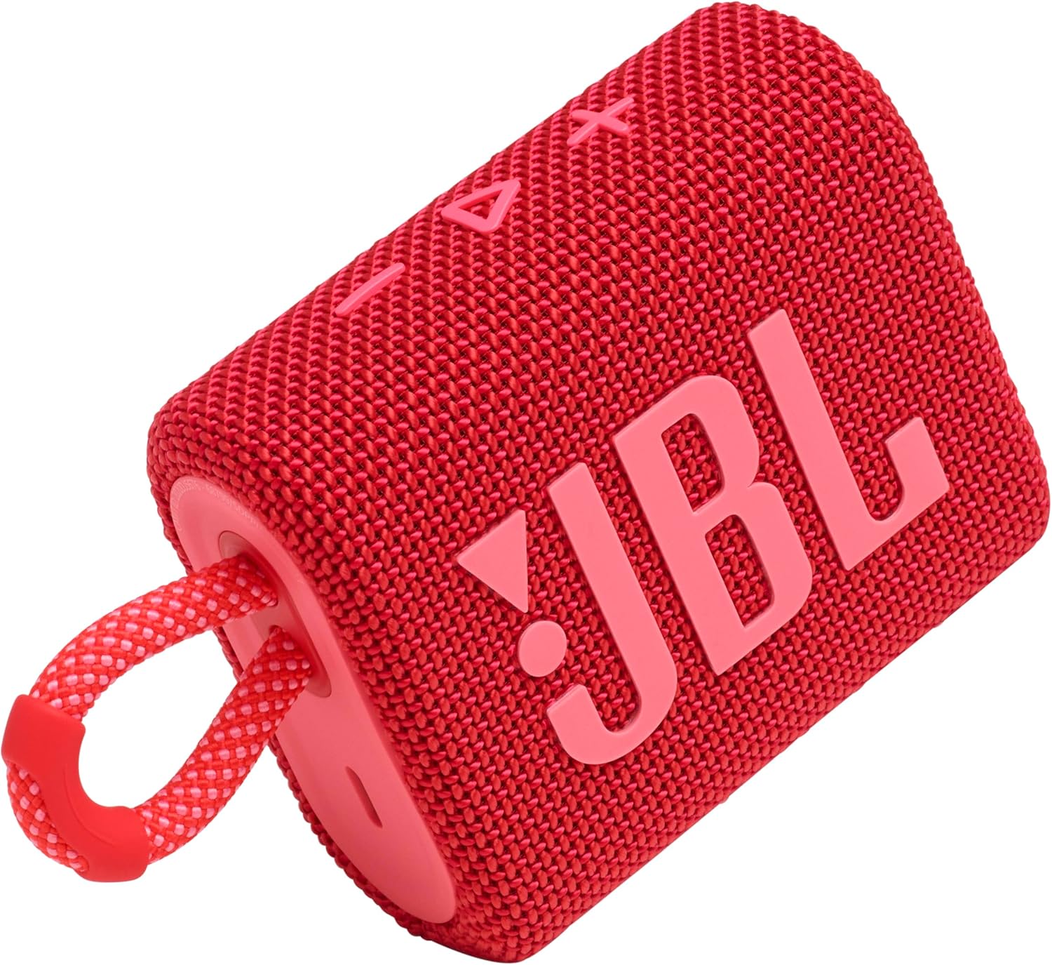 JBL Go 3 Portable Bluetooth Speaker (Red)