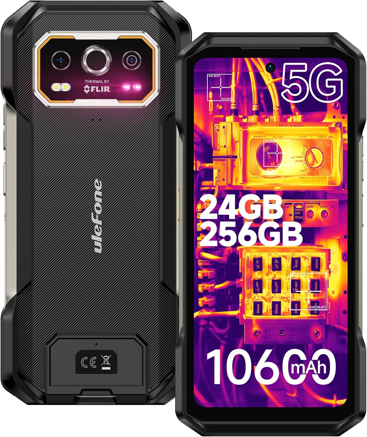UleFone Armor 27T Pro 5G (256GB+12GB, Black)