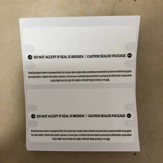 Samsung Original Seal Label (White, ???)
