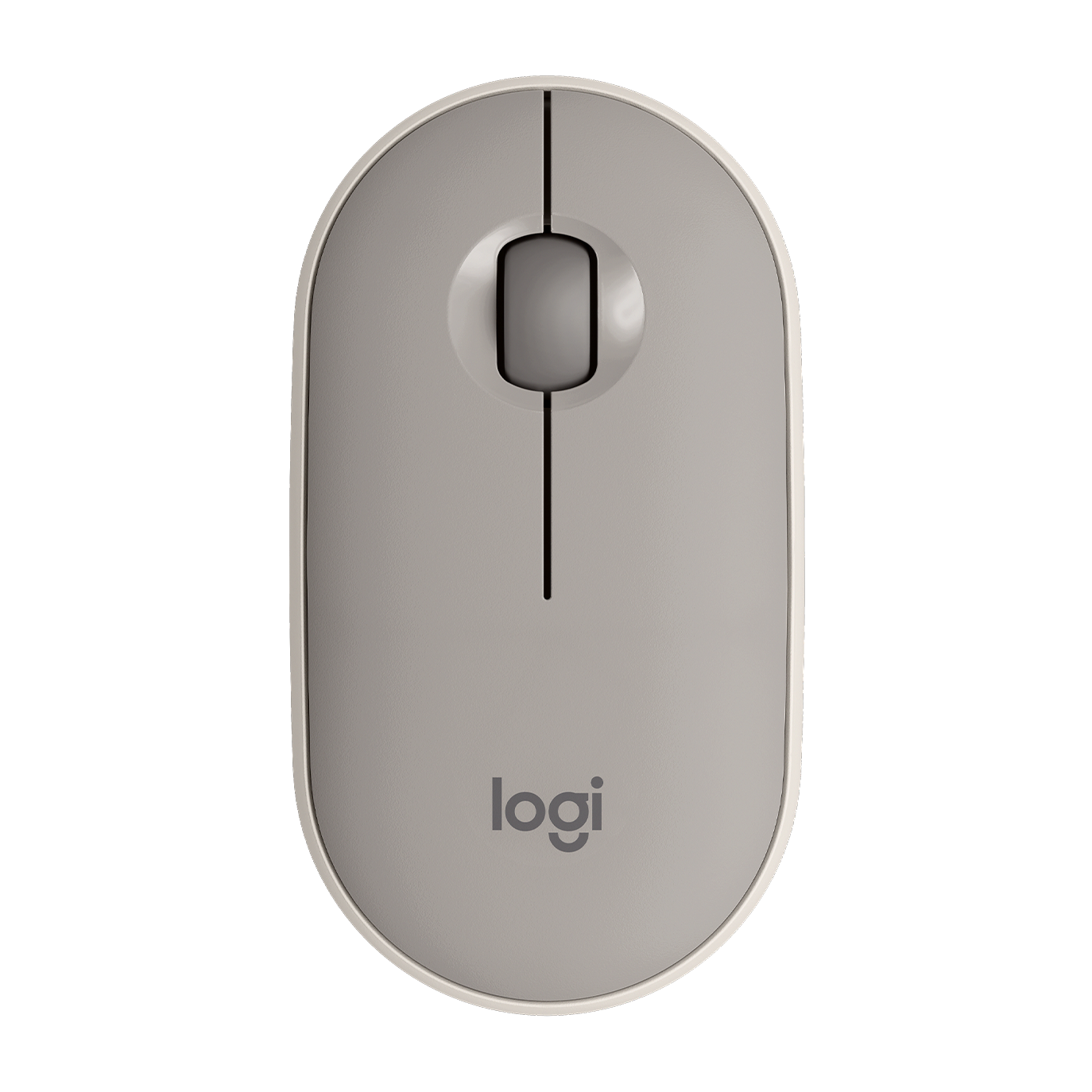 Logitech M350 Pebble Mouse (Sand, 910-006653)